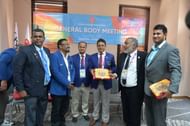 The meeting took place during the Kabaddi event of Asiad 2018.